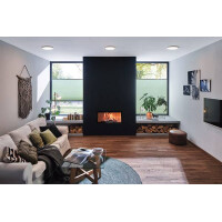 LED Panel Abia rund 300mm 4000K Chrom matt 5