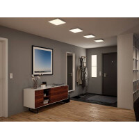 LED Panel 3-Step-Dim Velora eckig 595x295mm 3000K Weiß
