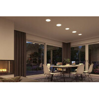 VariFit LED Einbaupanel Veluna IP44 rund 75mm 4000K Satin 5