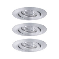 LED Einbauleuchte Easy Dim Nova Mini Plus Coin Basisset schw