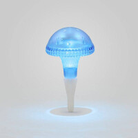 LED Solarleuchte Pilz blau, Kuns gallery 12_2nd