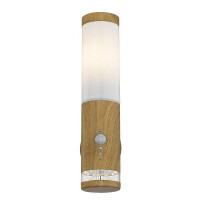 Globo 34070S Jaicy Außenleuchte Edelstahl Holzoptik, 1