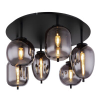 Globo 15345-6D Blacky Deckenleuchte Meta gallery