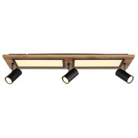 Globo 67306D1 Ulla Deckenleuchte Metall Schwarz Matt, Led 4