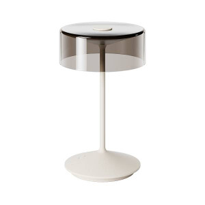Akku-Glasleuchte Numotion 265mm dünenbeige
