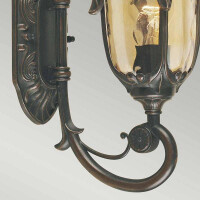 Elstead Kleine Philadelphia-Wandlaterne mit 1 Licht PH1-S-OB