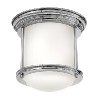 Hadrian 1 Light Flush – Opalglas & gallery