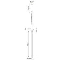 TH.863 Pendelleuchte TRANG 100 ockerrot LED 3000K 7