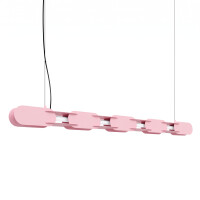 TH.1029 Pendelleuchte CHAIN 158 rosa LED gallery