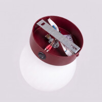 Sollux SL.2249 Wandleuchte YOLI 1 burgund mit Schalter 5
