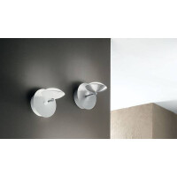 Fabas Luce Hale Wandleuchte LED 1x8W Metall- und Methacrylat