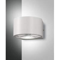 Fabas Luce Lao Wandleuchte LED 2x6W Alum gallery