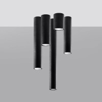 Sollux SL.1002 Deckenleuchte LAGOS 40 schwarz 6