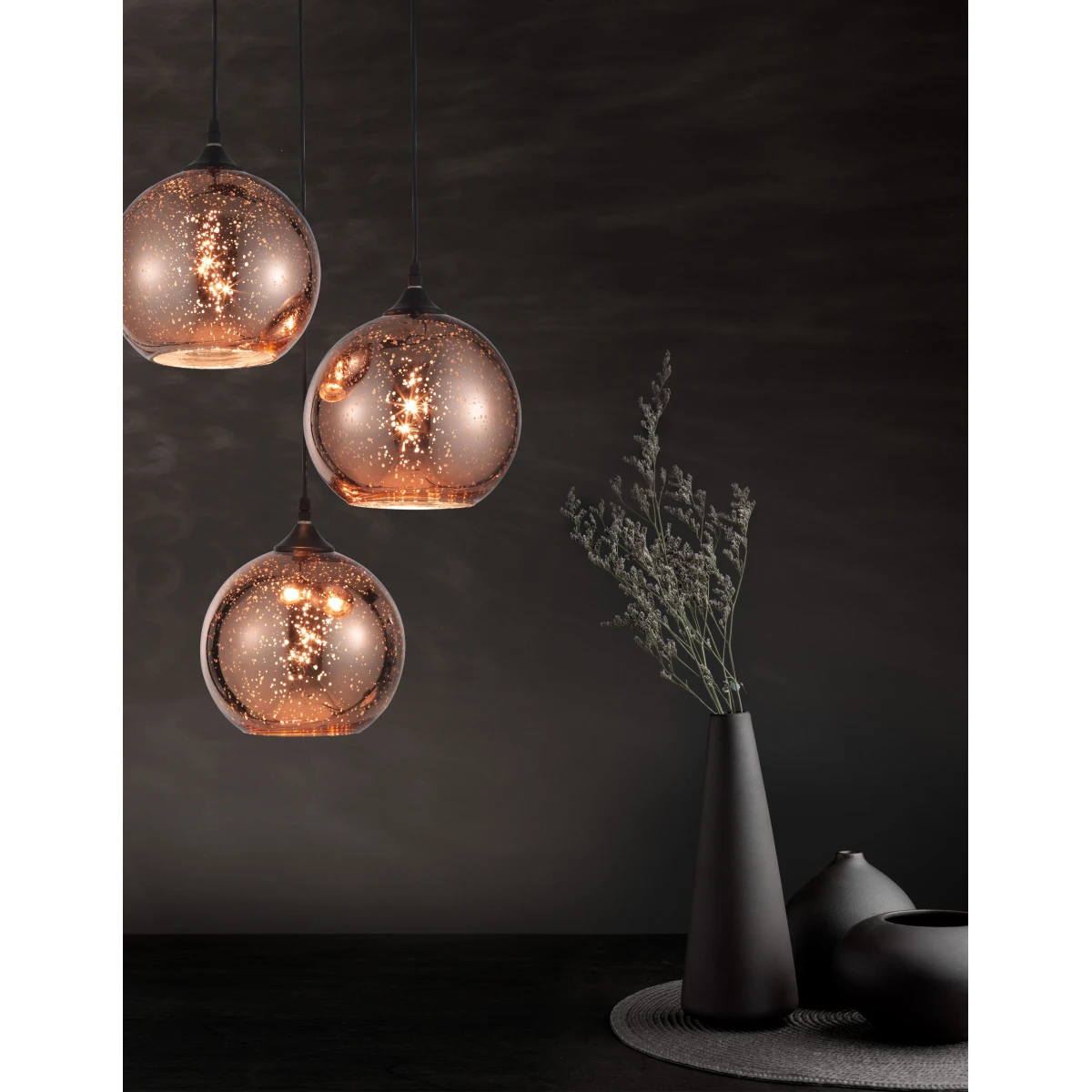 Nova Luce Pendelleuchten aus Glas